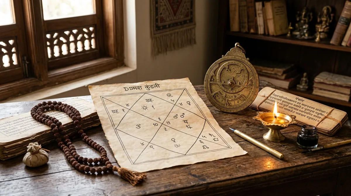 Dashamsha Chart (D10): Decoding Career Pivots, Status & Professional Zenith